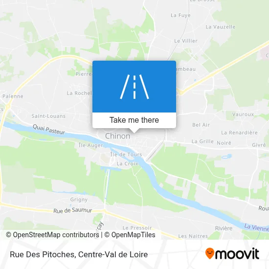 Rue Des Pitoches map