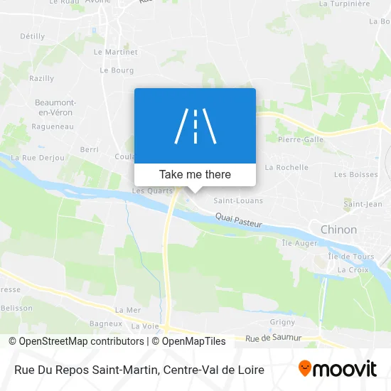Rue Du Repos Saint-Martin map