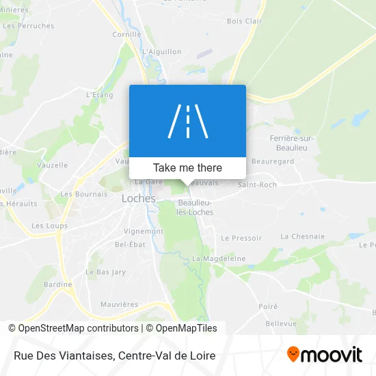 Rue Des Viantaises map