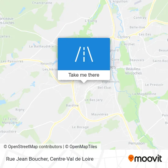 Rue Jean Boucher map