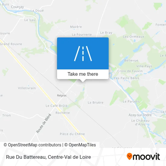 Rue Du Battereau map