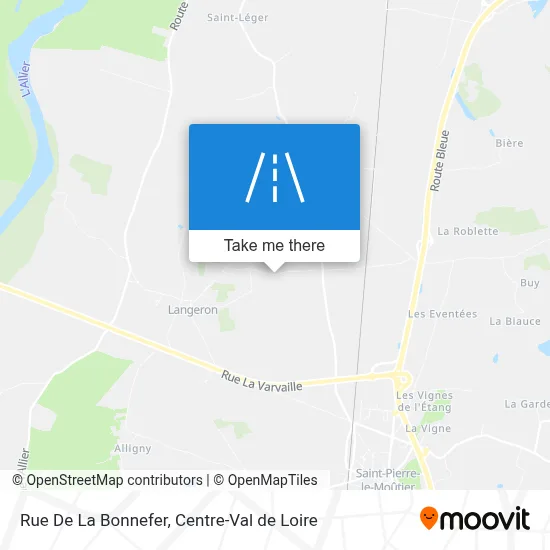 Rue De La Bonnefer map