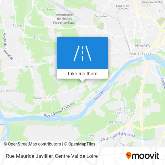 Rue Maurice Javillier map
