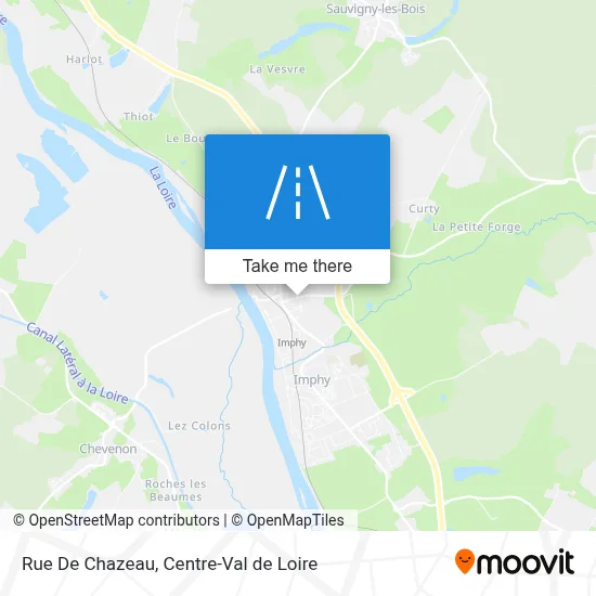 Rue De Chazeau map