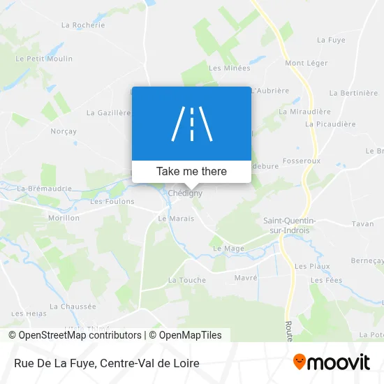 Rue De La Fuye map