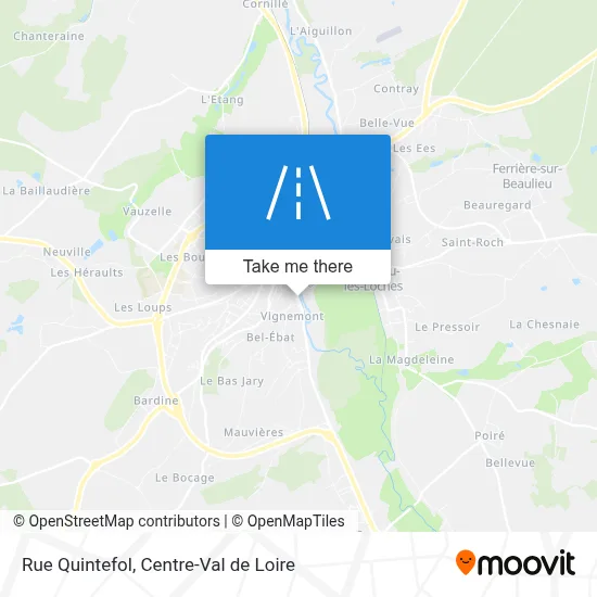 Rue Quintefol map