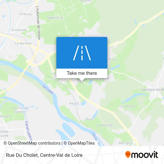 Rue Du Cholet map
