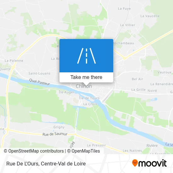 Rue De L'Ours map