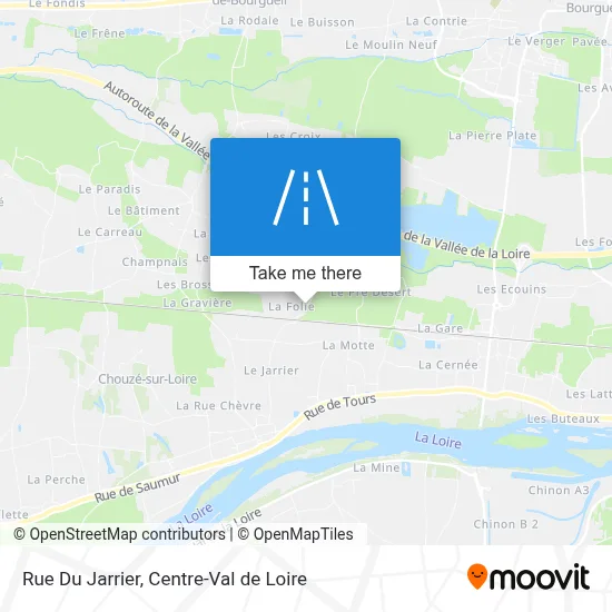 Rue Du Jarrier map