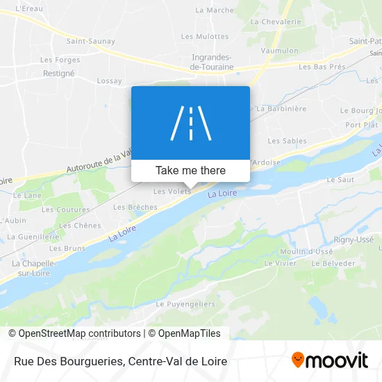 Rue Des Bourgueries map