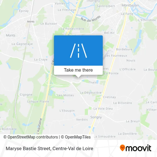 Rue Maryse Bastie map