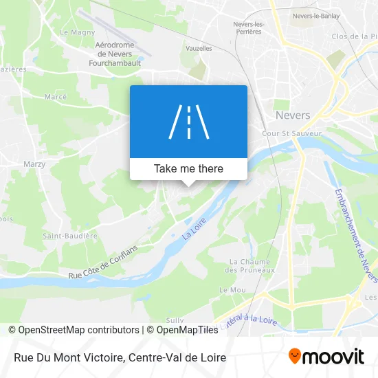 Rue Du Mont Victoire map