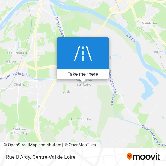 Rue D'Ardy map