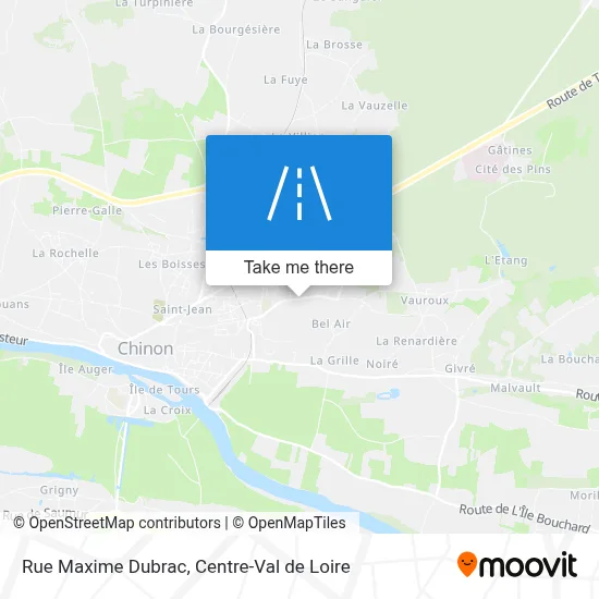Rue Maxime Dubrac map