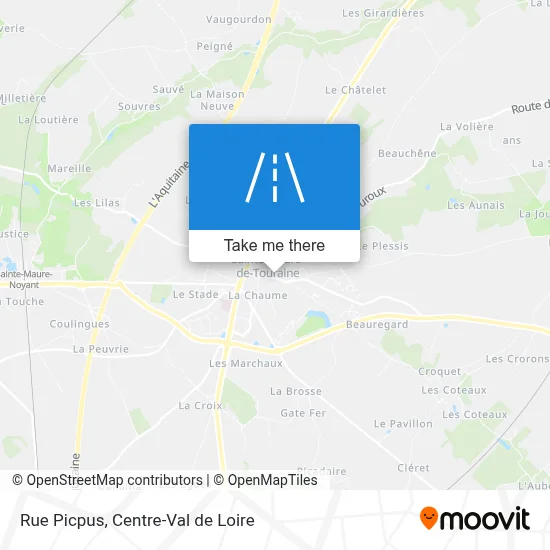 Rue Picpus map
