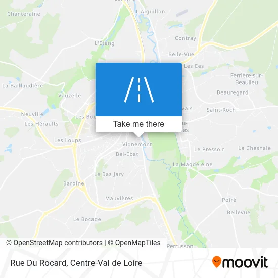 Rue Du Rocard map