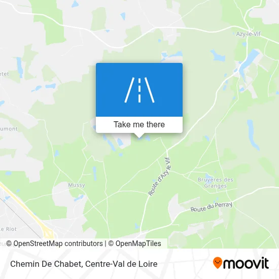 Chemin De Chabet map