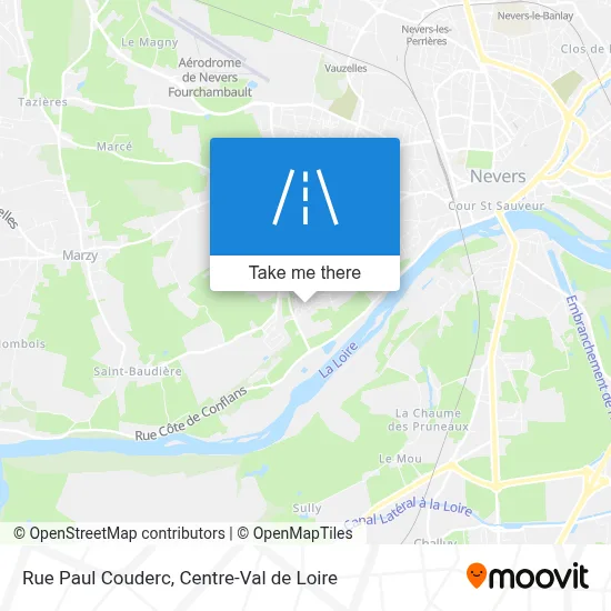 Rue Paul Couderc map