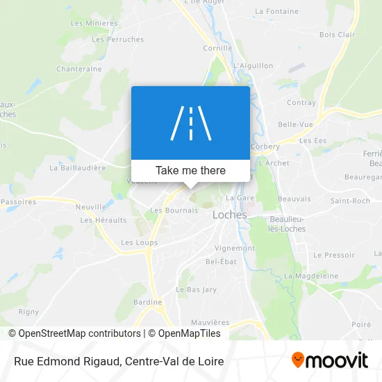 Rue Edmond Rigaud map
