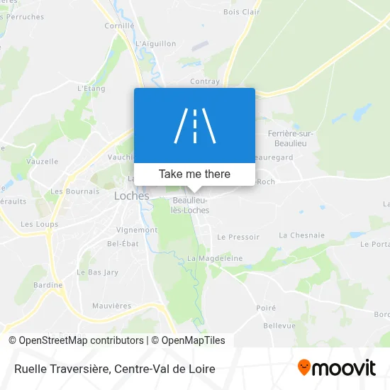 Ruelle Traversière map