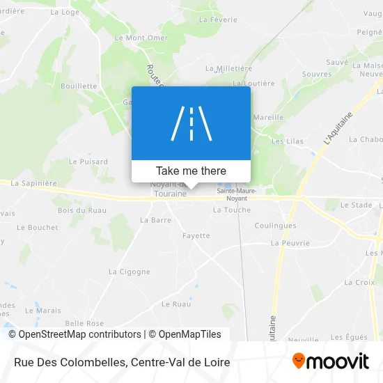 Rue Des Colombelles map