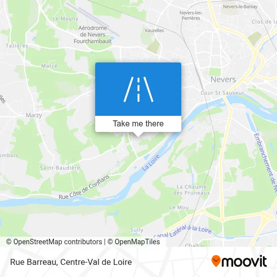 Rue Barreau map