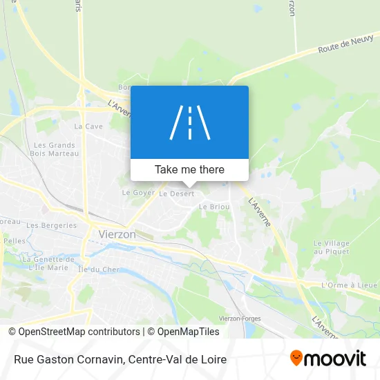 Rue Gaston Cornavin map
