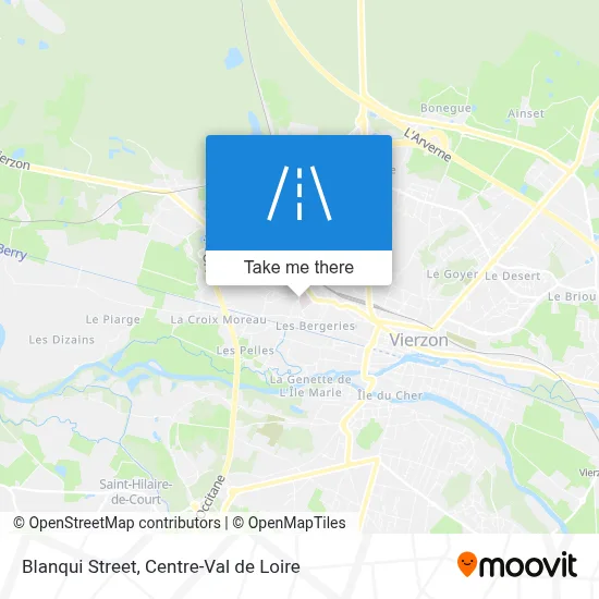 Rue Blanqui map