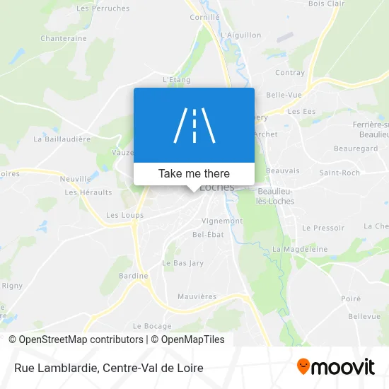 Rue Lamblardie map