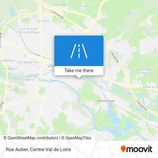 Rue Auber map