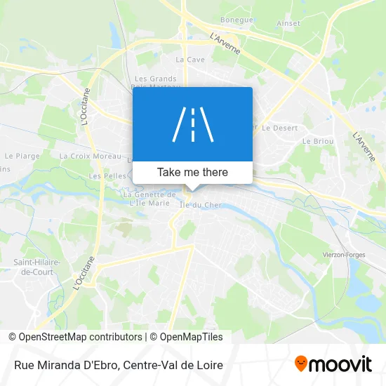 Rue Miranda D'Ebro map