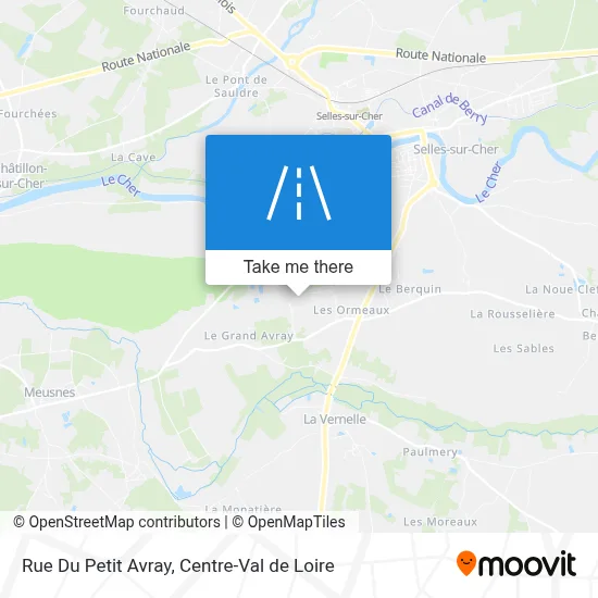 Rue Du Petit Avray map