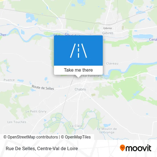 Rue De Selles map