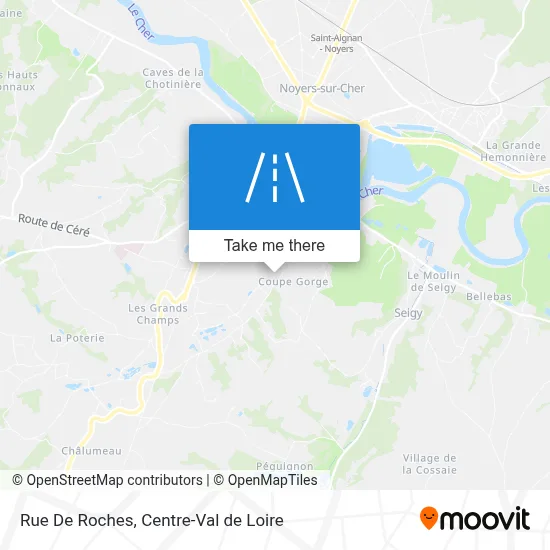 Rue De Roches map