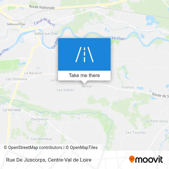 Rue De Juscorps map