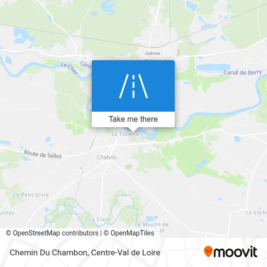 Chemin Du Chambon map