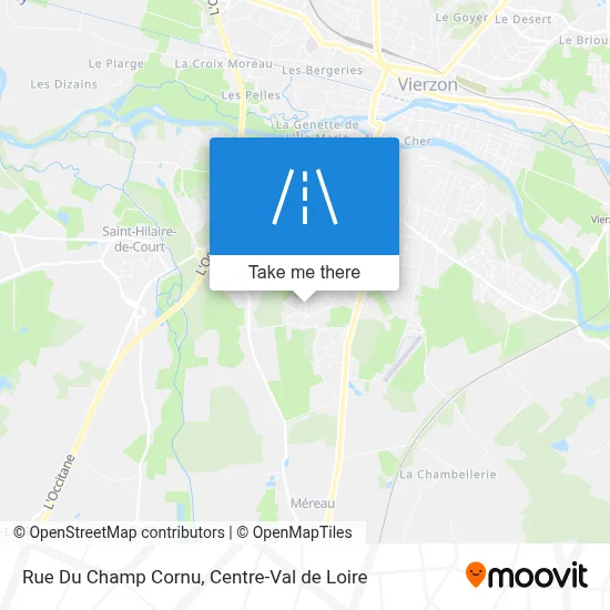 Rue Du Champ Cornu map