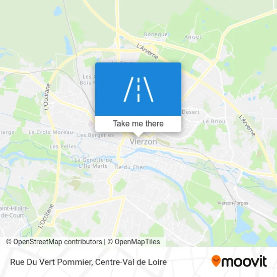 Rue Du Vert Pommier map