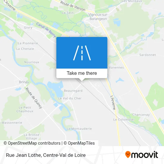 Rue Jean Lothe map