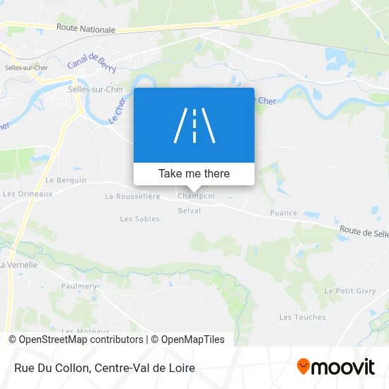Rue Du Collon map