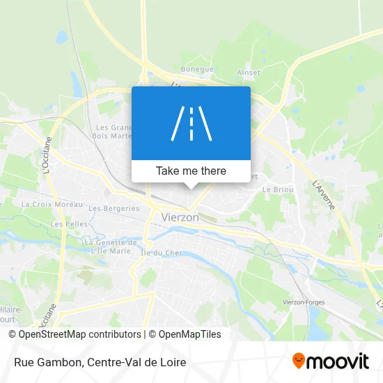 Rue Gambon map