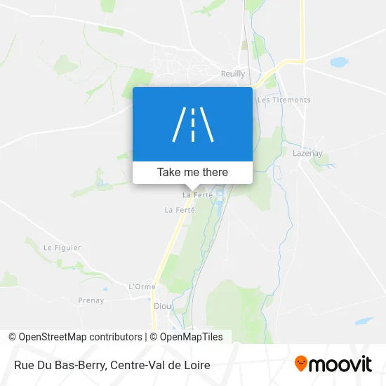 Rue Du Bas-Berry map