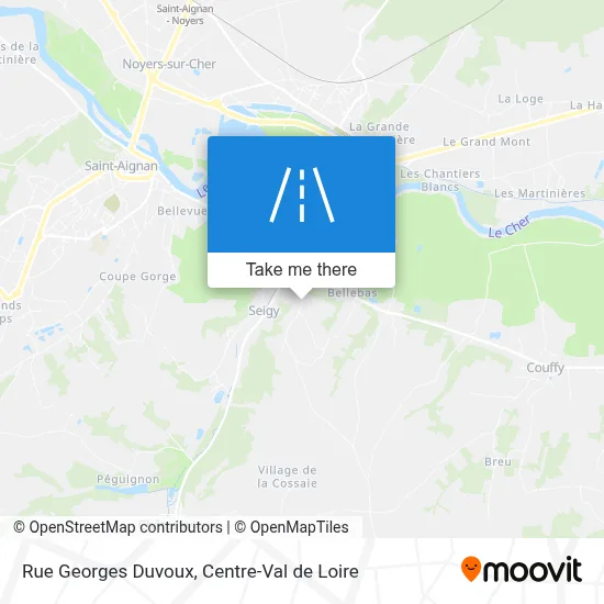 Rue Georges Duvoux map