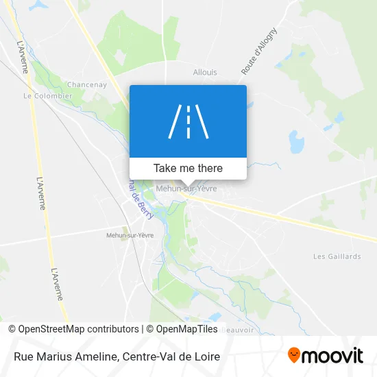 Rue Marius Ameline map
