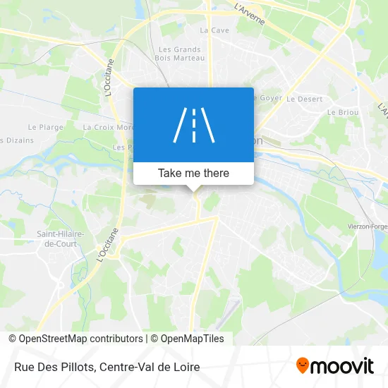 Rue Des Pillots map