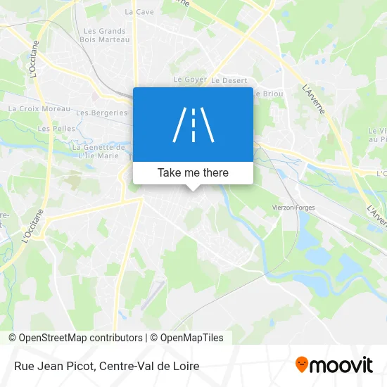 Rue Jean Picot map
