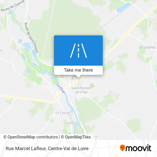 Rue Marcel Lafleur map