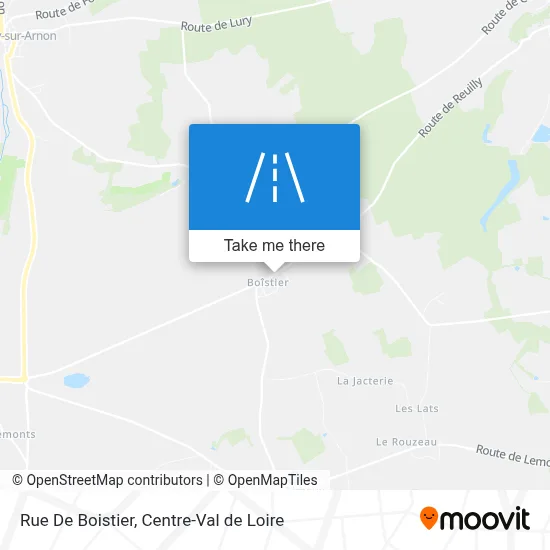 Rue De Boistier map