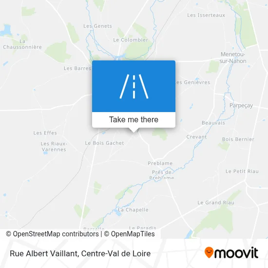 Rue Albert Vaillant map