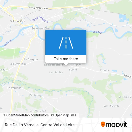 Rue De La Vernelle map